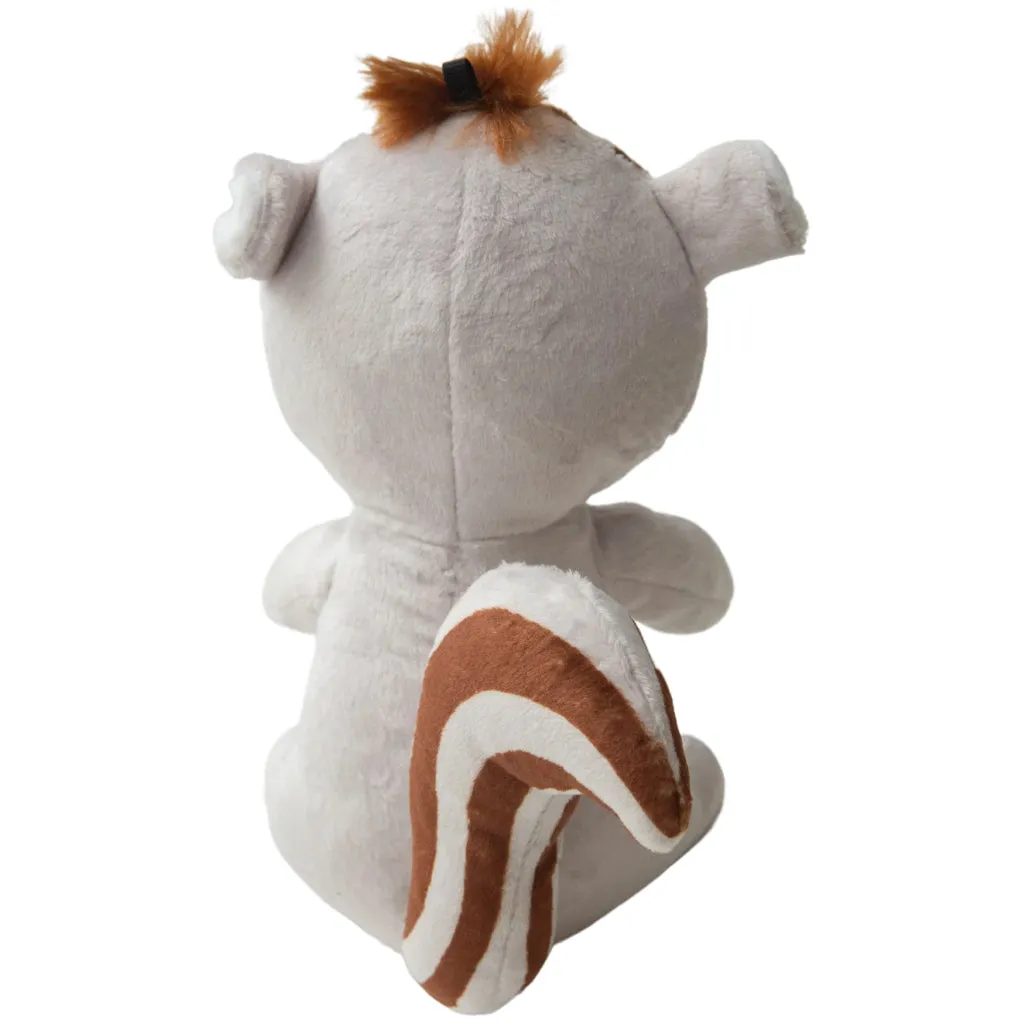 Snugarooz Shea the Squirrel Crinkle & Squeak Plush Dog Toy