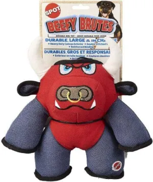 Spot Beefy Brutes Durable Dog Toy - Assorted Characters - 10" L