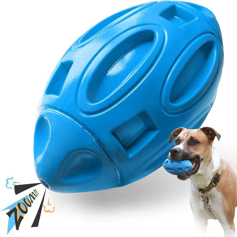 Squeaky Durable Rubber Dog Chew Toy