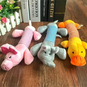 Squeaky Plush Interactive Pet Dog Toy