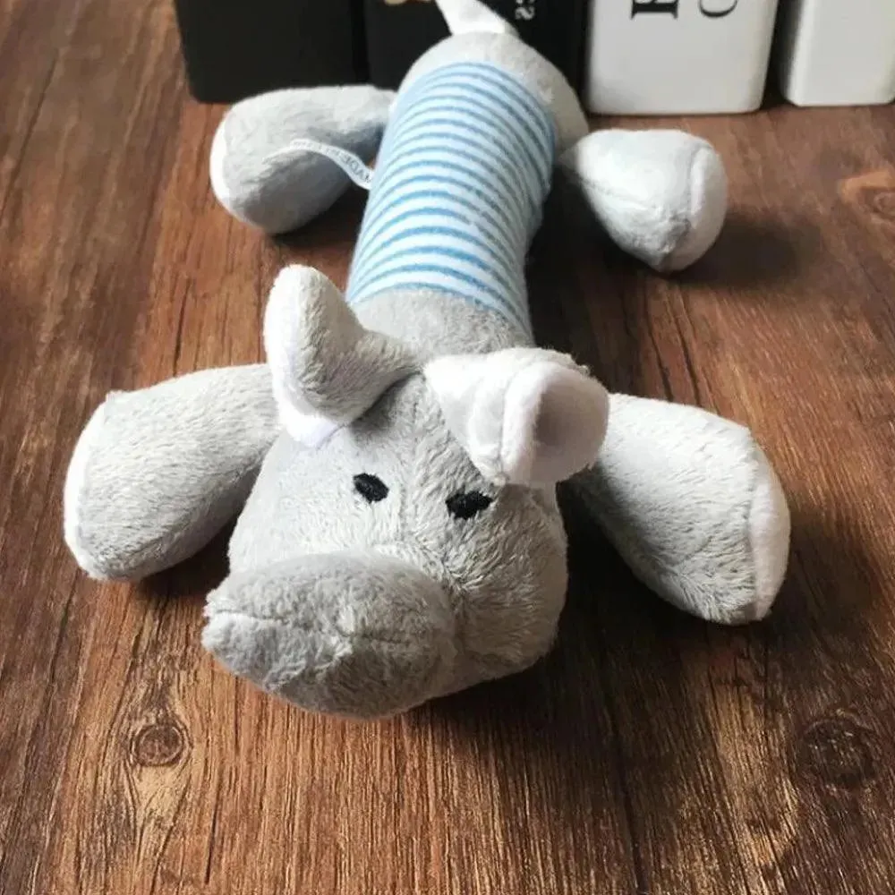 Squeaky Plush Interactive Pet Dog Toy