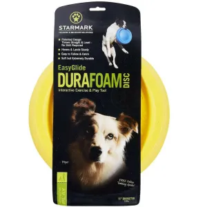 Starmark Easy Glide DuraFoam Flying Disc Dog Toy 11", Color Varies