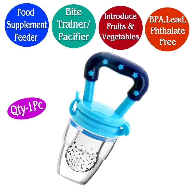 THE LITTLE LOOKERS Fruit/Food Feeder/Pacifier/Nibbler with Silicon Mesh in Box Packing