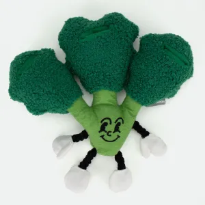 The "Eat Your Greens" Broccoli Interactive Dog Toy with Treat Pockets, Mental Stimulation Dog Toy