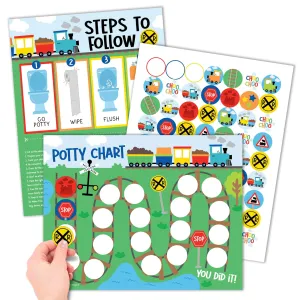 Train Potty Training Chart | Sticker Charts | Early Education