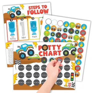 Truck Potty Training Chart | Sticker Charts | Early Education