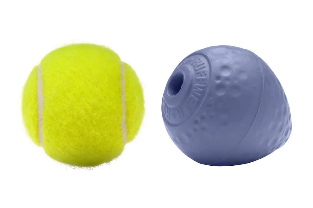 TurnUp Dog Toy - Durable, Tennis Ball Size