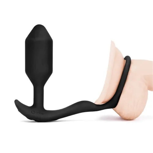 Vibrating Snug and Tug Plug and Ring