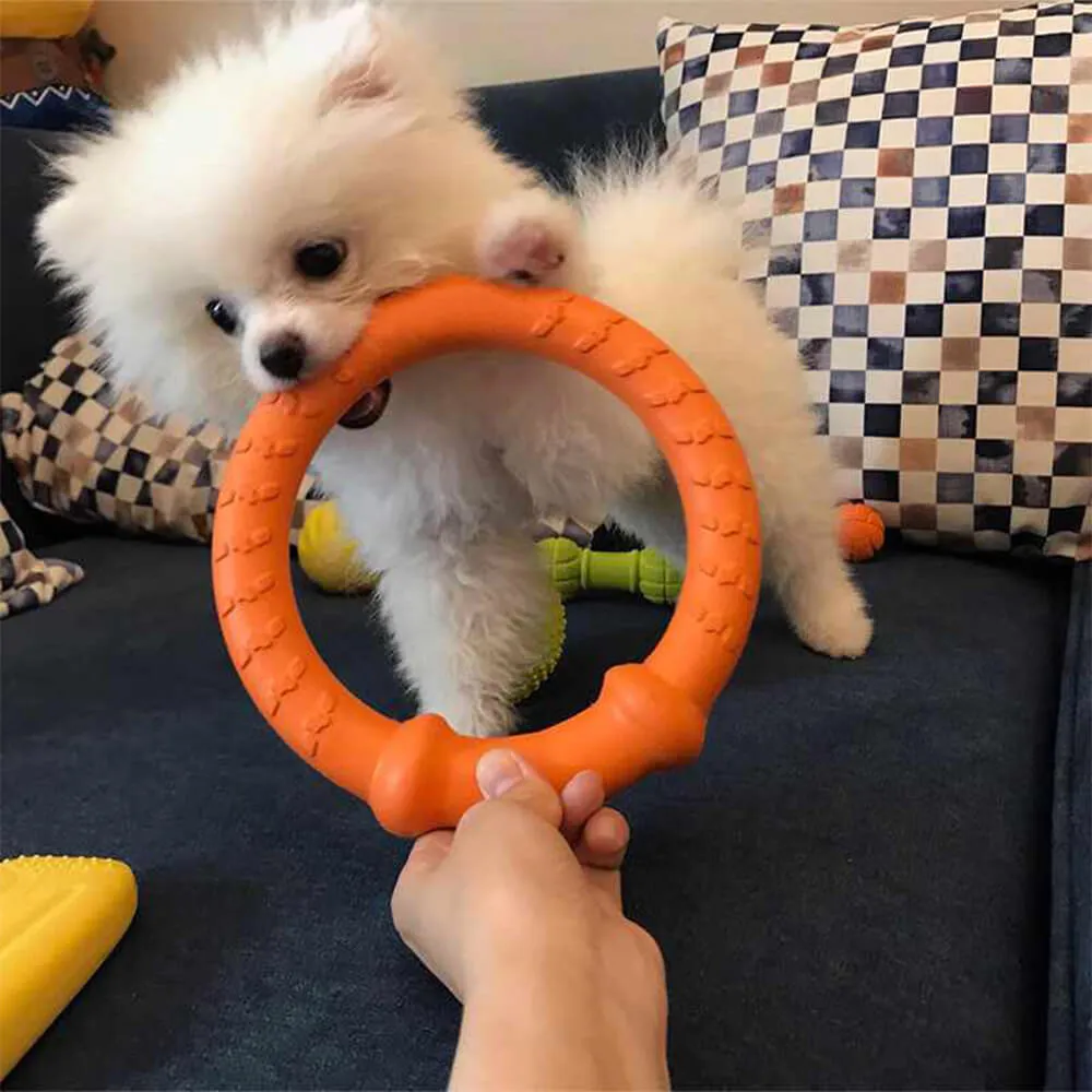 War Ring Durable Waterproof Lightweight Flexible Interactive Dog Toy