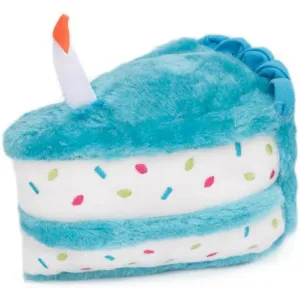 Zippy Paws Birthday Cake Plush Squeaky Toy for Dogs